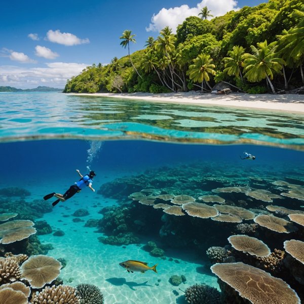 Quels sont les meilleurs spots pour faire de la plongée en apnée dans les îles Fidji?