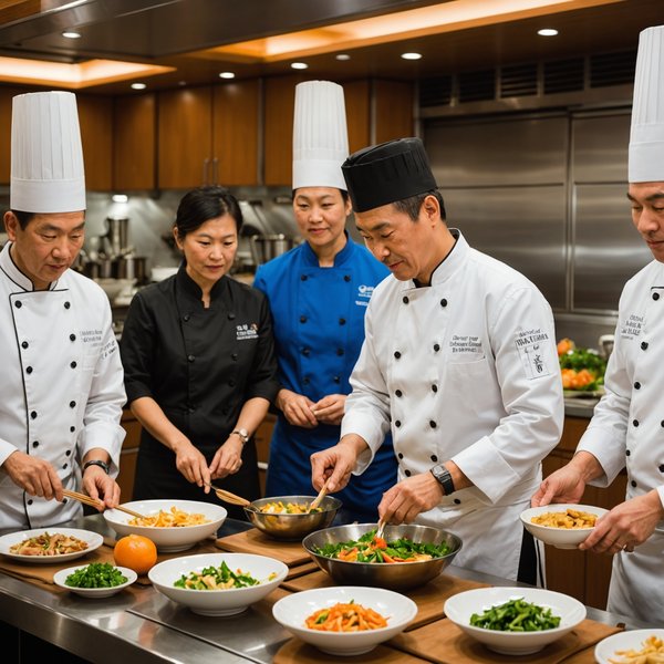 Quelles croisières offrent des ateliers de cuisine asiatique avec des chefs renommés?